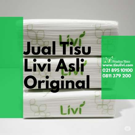 Jual Tisu Livi Asli Original