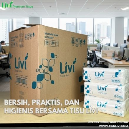 Bersih, Praktis, dan Higienis Bersama Tisu Livi