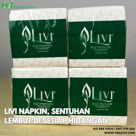 Livi Napkin, Sentuhan Lembut di Setiap Hidangan